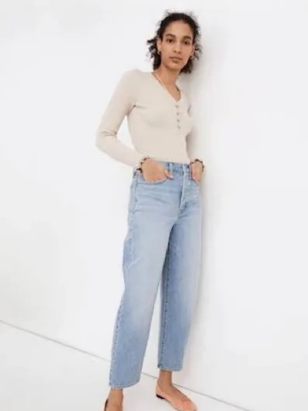Madewell Balloon Jeans Size 24
